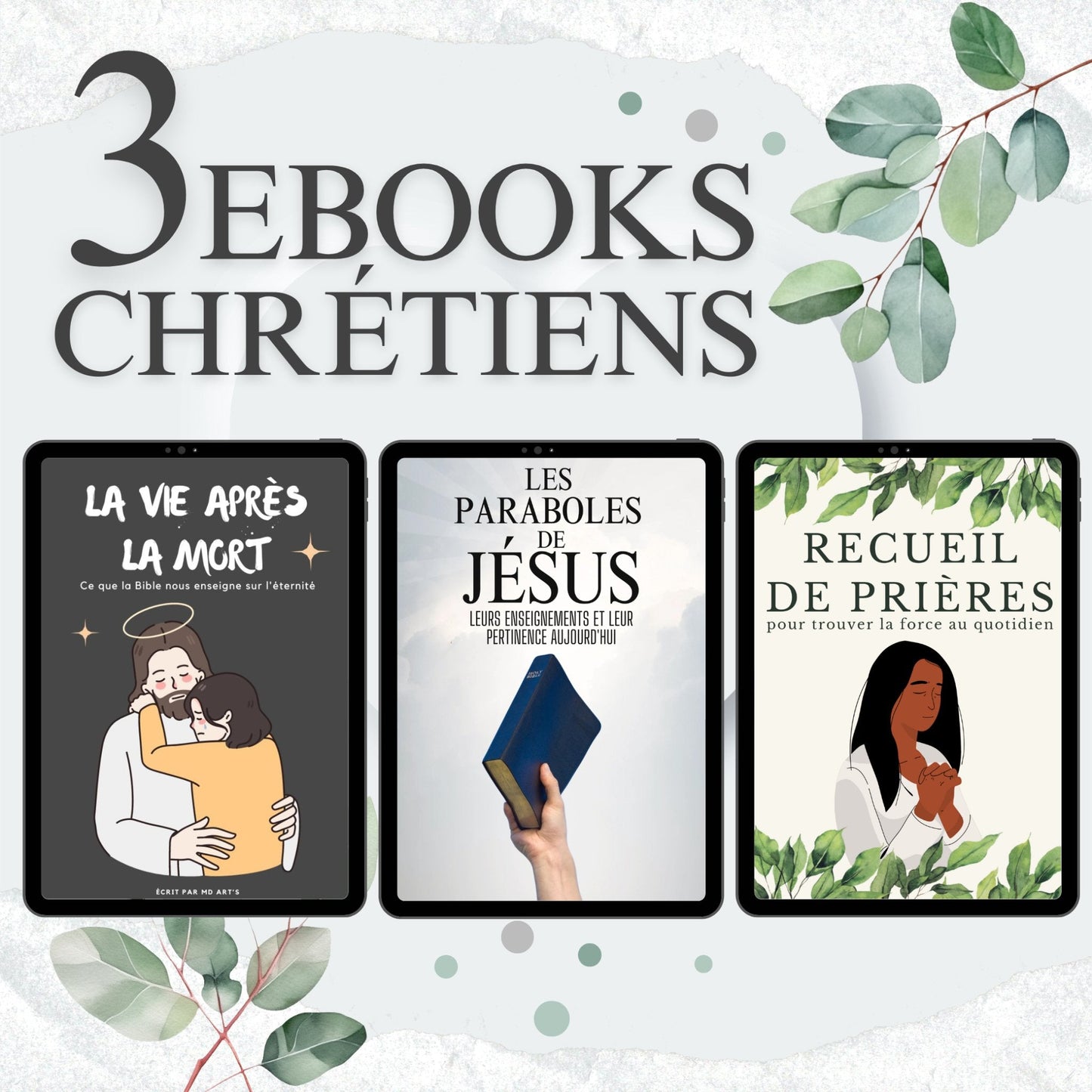 3 Ebooks chrétiens ✝️ - MD Art's